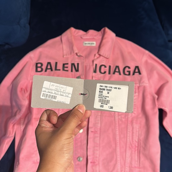 Women’s Balenciaga pink Vintage jacket - Picture 3 of 4